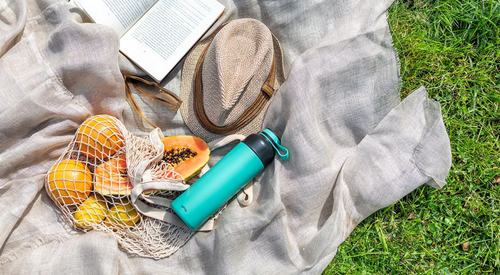 Butelka termiczna 500 ml To Go zielona LEKUE