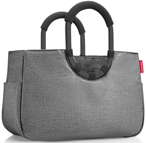Torba loopshopper M frame twist silver REISENTHEL