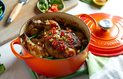 Brytfanna żeliwna okrągła 20 cm płomienna LE CREUSET