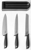 Zestaw 3 noży kuchennych plus uchwyt Tasty+ BRABANTIA