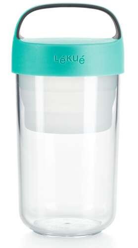Pojemnik Jar To Go 600 ml turquoise LEKUE