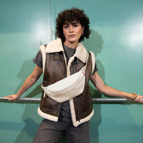 Nerka beltbag teddy sand REISENTHEL