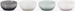 Zestaw 4 misek 16 cm - 770 ml Coupe LE CREUSET