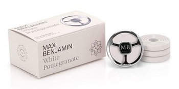 Zapach do auta + 4 wkłady White Pomegranate Max Benjamin