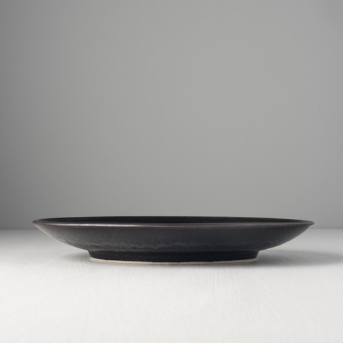Talerz okrągły 25 cm Czarny Mat MADE IN JAPAN