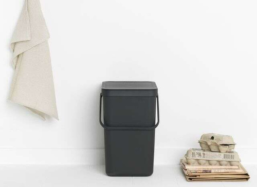 Kosz 25 l Sort&Go Dark Grey BRABANTIA