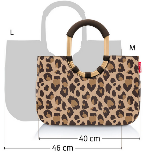 Torba na zakupy loopshopper M teddy sand REISENTHEL