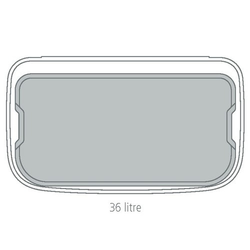 Kosz BO Touch Bin 36l Soft Beige BRABANTIA