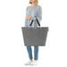 Torba shopper XL twist silver REISENTHEL