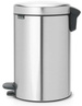 Kosz pedałowy NewIcon 12l stal matowa FPP BRABANTIA