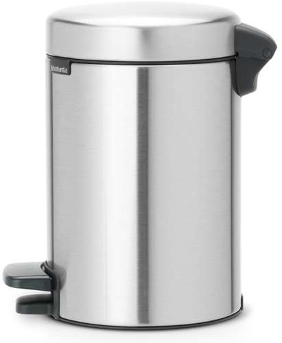 Kosz pedałowy NewIcon 3l stal matowa FPP BRABANTIA