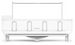 Suszarka do naczyń steel frame dishrack biała SIMPLEHUMAN