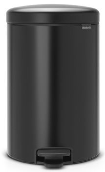 Kosz pedałowy NewIcon 20l czarny BRABANTIA
