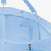 Torba shopper XL twist powder blue REISENTHEL