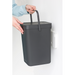 Kosz Sort & Go 12l Dark Grey BRABANTIA