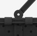 Koszyk carrybag frame glossy dots black REISENTHEL