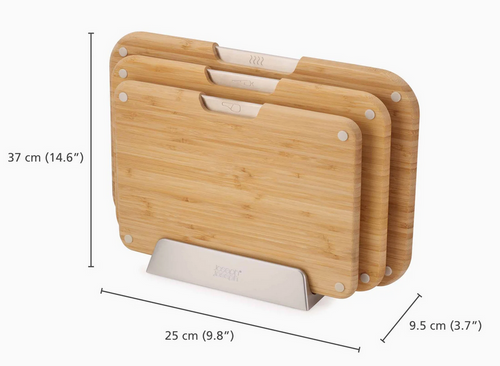 Zestaw 3 desek do krojenia Nest Bamboo JOSEPH JOSEPH