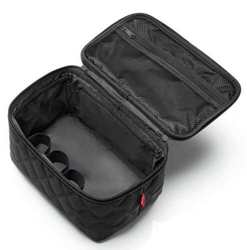 Kosmetyczka cosmetic case rhombus black REISENTHEL
