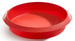 Okrągła silikonowa forma do ciasta 26 cm czerwona LEKUE
