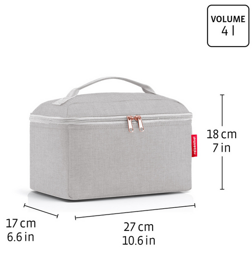 Kosmetyczka beautycase twist maroon REISENTHEL