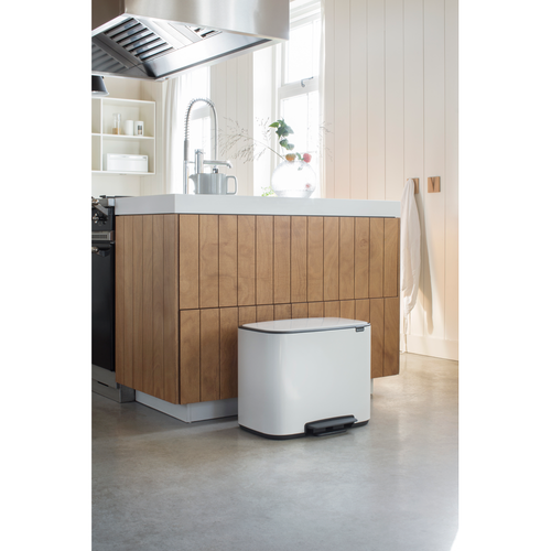 Kosz BO PEDAL BIN 3 x11l biały BRABANTIA