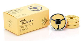 Zapach do auta + 4 wkłady Grapefruit Shores Max Benjamin