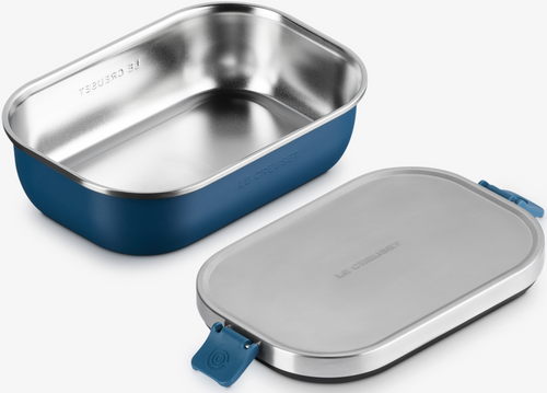 Pojemnik na lunch 900 ml On The Go deep teal LE CREUSET