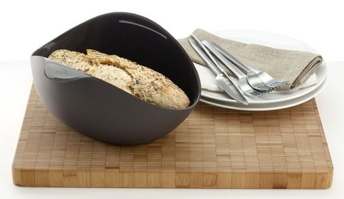 Forma do wyrabiania i pieczenia chleba L silikonowa brązowa LEKUE