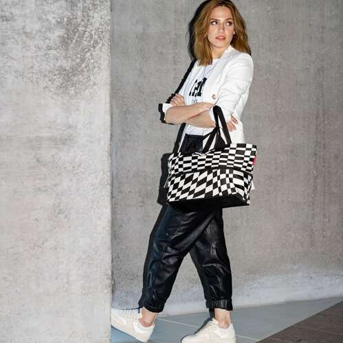 Torba shopper e1 op-art REISENTHEL