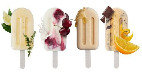 Zestaw 6 foremek do lodów Mediterranean Ice Lolly Moulds LEKUE