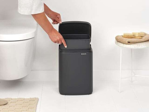 Kosz 7l Bo Mineral Infinite Grey BRABANTIA