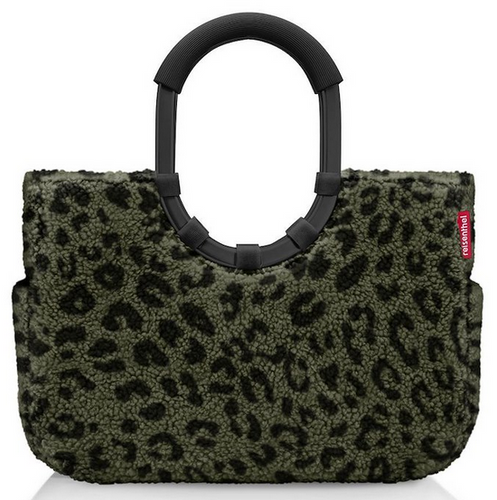 Torba na zakupy loopshopper M teddy leo olive REISENTHEL