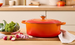 Brytfanna żeliwna owalna 29 cm płomienna LE CREUSET