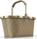 Koszyk Carrybag rhombus olive REISENTHEL