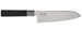 Nóż Santoku 16cm Wasabi Black KAI