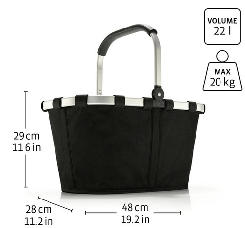 Koszyk carrybag snake sand REISENTHEL