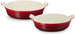 Zestaw 2 Okrągłych Form do Pieczenia 20/24cm Wiśniowy LE CREUSET