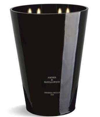 Świeca 3XL 7 kg. Amber and Sandalwood CERERIA MOLLA