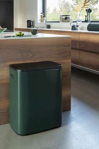 Kosz Bo Touch Bin 2x30 l Pine Green BRABANTIA