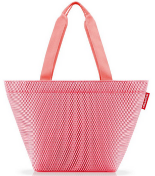 Torba shopper M mesh coral REISENTHEL