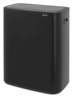 Kosz Bo Touch Bin 2x30 l czarny matowy BRABANTIA