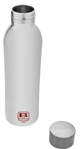 Butelka termiczna 500ml B Bottles TWIN Silver Lux BUGATTI