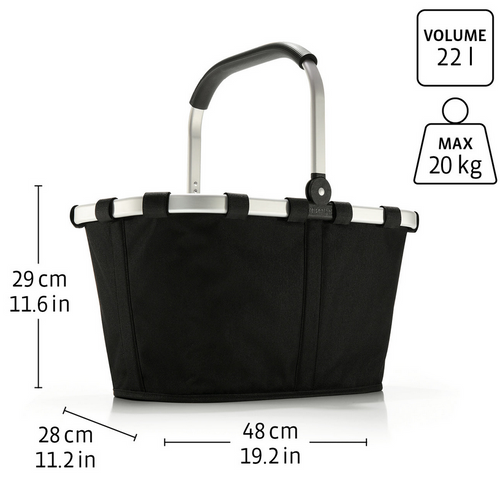 Koszyk carrybag teddy sand REISENTHEL