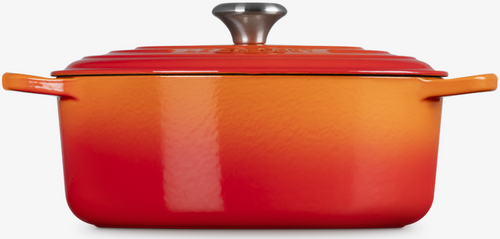 Brytfanna żeliwna owalna 29 cm płomienna LE CREUSET