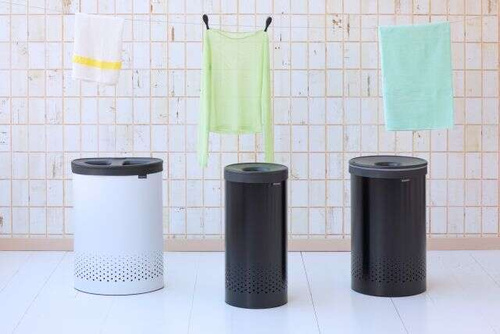 Kosz na pranie 60l  Matt Black BRABANTIA