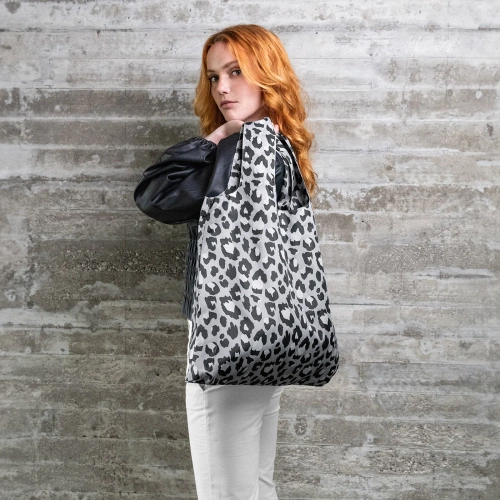 Siatka mini maxi shopper leo nero REISENTHEL 