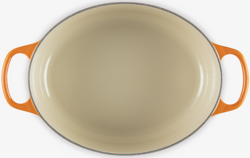 Brytfanna żeliwna owalna 29 cm płomienna LE CREUSET