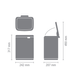 Kosz 7l Bo Matt Steel Fingerprint Proof BRABANTIA