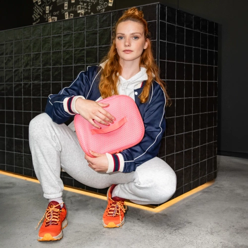 Coolerbag M pocket mesh coral REISENTHEL