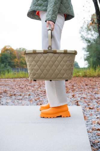 Koszyk Carrybag rhombus olive REISENTHEL